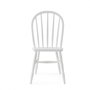 Hanah Home Silla Albero07 Madera de Haya Blanca 47x45x100 cm